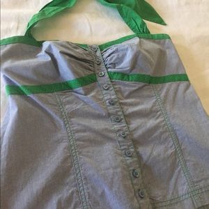 Anthropology halter top